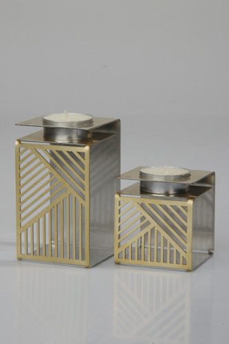 جاشمعی استیل آلفا مدل کلارا و سارا ست دو عددی